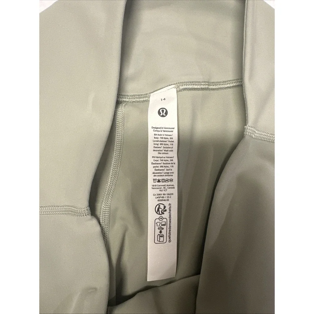 Lululemon Size 14 Wunder Under Smooth Cover High Rise Tight FDGN 25